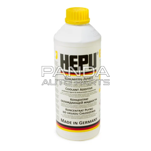 Антифриз G11 -80°C концентрат жёлтый  1,5л. HEPU P999-YLW