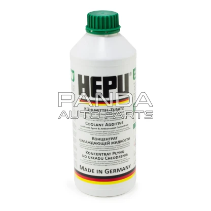 Антифриз G11 -80°C концентрат зелёный 1,5л. HEPU P999-GRN