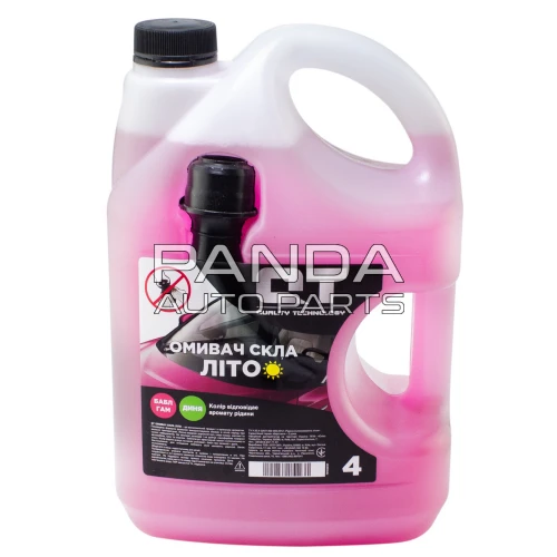 Омыватель стекла Bubble Gum летний  4л. QT-OIL QT00014