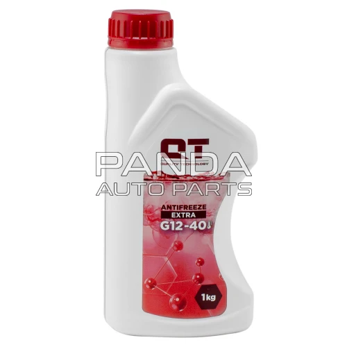 Антифриз G12 EXTRA -40°C красный  1л. QT-OIL QT541401