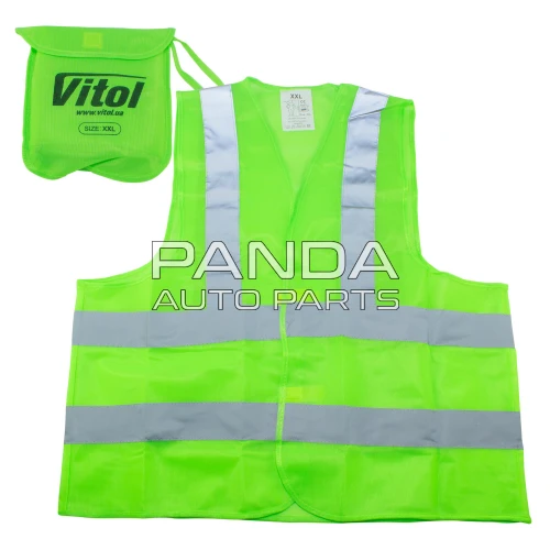 Жилет безопасности светоотражающий XXL  VITOL ЖБ007