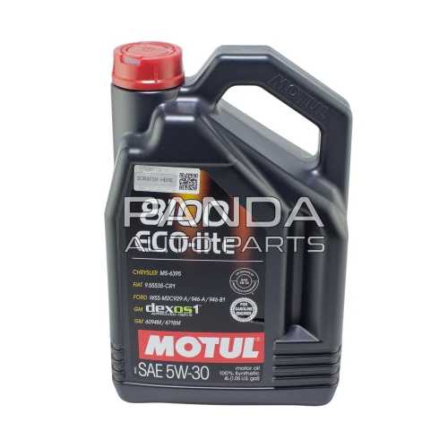 Масло моторное 5w30 8100 ECO-LITE  4л. MOTUL 8100 ECO-LITE 5W30 4L