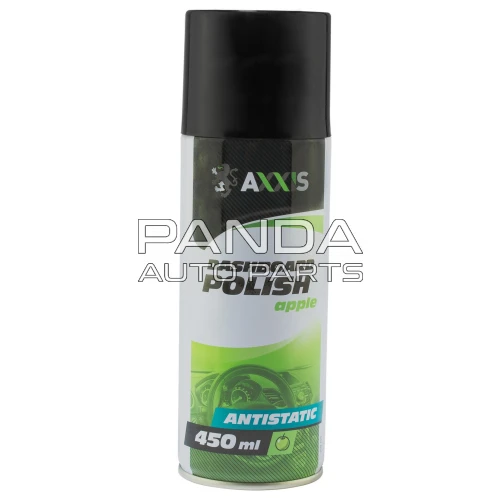 Полироль для пластика яблоко  450мл. AXXIS VSB-095