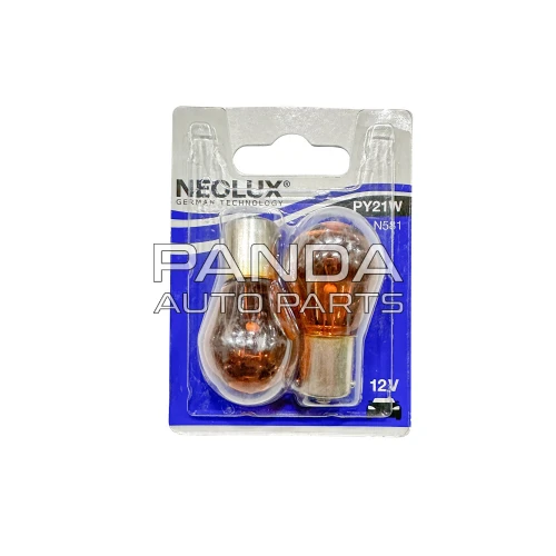 Лампа галогенная 12V PY21W (2шт) () BYD Song Plus (БИД Сонг Плюс) NEOLUX N58102B