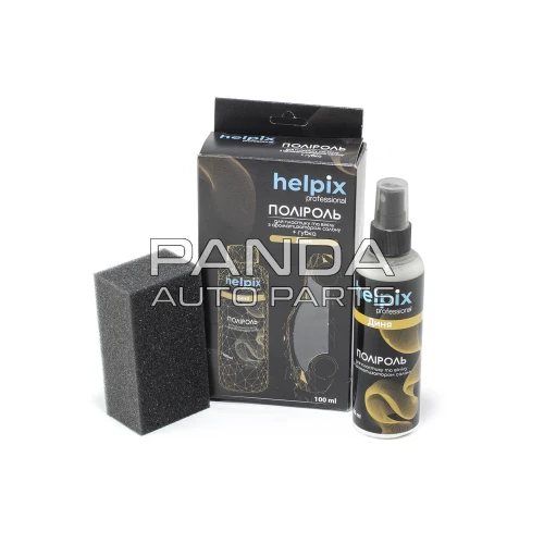 Полироль с губкой дыня  100мл. HELPIX 2486