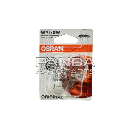 Лампа галогенная 12V W21/5W  OSRAM 7515_02B