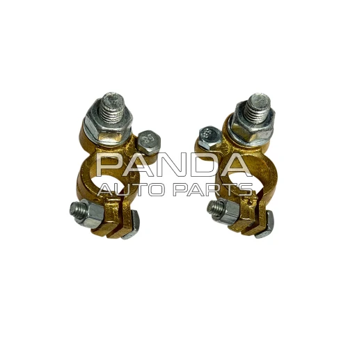 Клемма аккумулятора латунная с зажимным болтом 2шт 11672