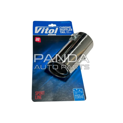 Насадка на глушитель  Ø 51мм 110мм. VITOL НГ-0093