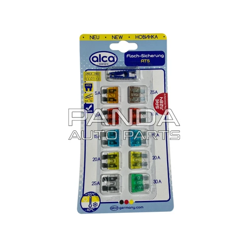 Предохранители плоские с прищепкой 5А-30А 10шт ART690000