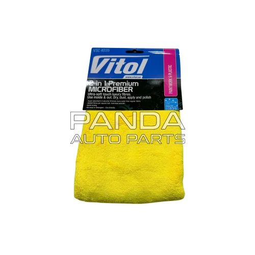 Полотенце автомобильное двухстороннее  40x35см. VITOL VSC 4035
