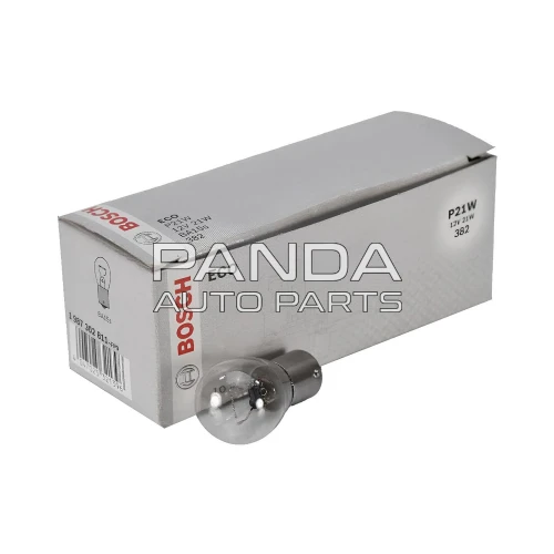 Лампа галогенная 12V 21W P21W (1 контакт) Jetour X70 Plus (Джетур Х70 Плюс) BOSCH 1987302811