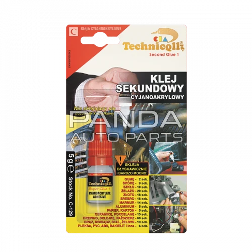 Супер-клей цианоакрилатный секунда 5г. BYD Song Plus (БИД Сонг Плюс) TECHNICQLL C-129