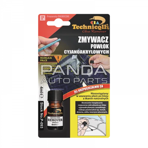 Очиститель клея цианоакрилатного  4мл. TECHNICQLL P-093
