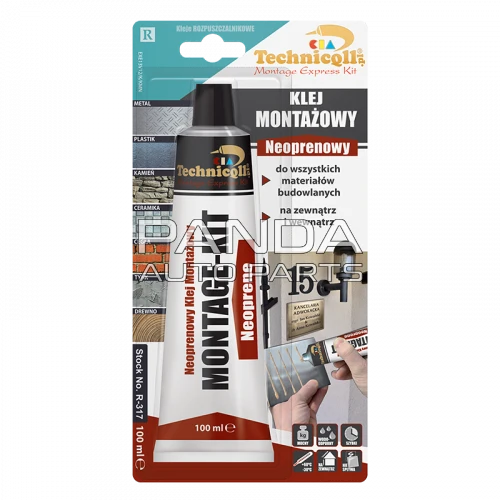 Клей неопреновый монтажный  100мл. TECHNICQLL R-317