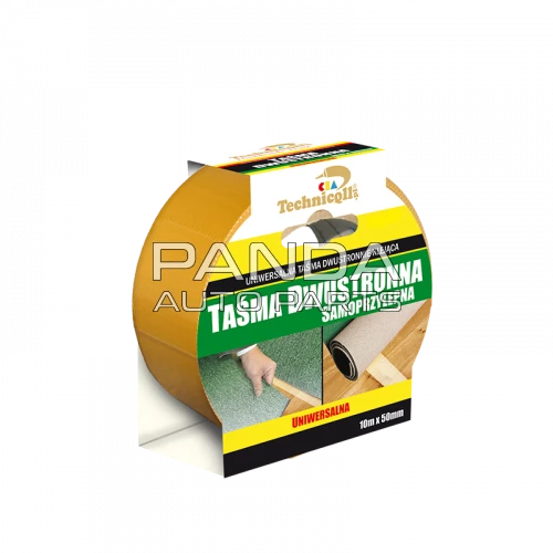 Лента-скотч двухсторонняя универсальная 50мм. 10м.  TECHNICQLL T-222