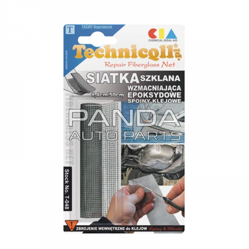 Сетка армирующая со стекловолокна 84мм. 50см.  TECHNICQLL T-048