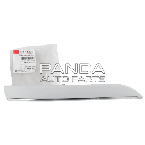 Молдинг заднего бампера левый c хром полосой ОРИГИНАЛ M11-2804531-DQ