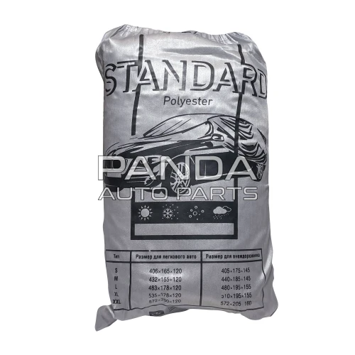 Тент автомобильный (с зеркалами) седан 483x178x120 L  ДК ST-L01