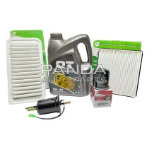 Набор фильтров + масло 5w40 Geely GC7 (Джили ГС7) QT-OIL EC7-FIL+5W40-S