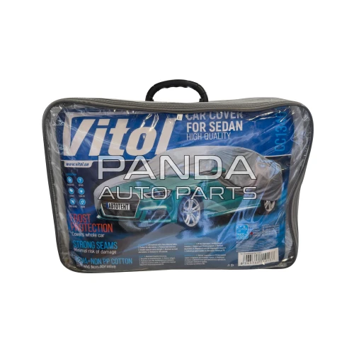 Тент автомобильный (с зеркалами) седан 482х178х119 L  VITOL CC13401-L