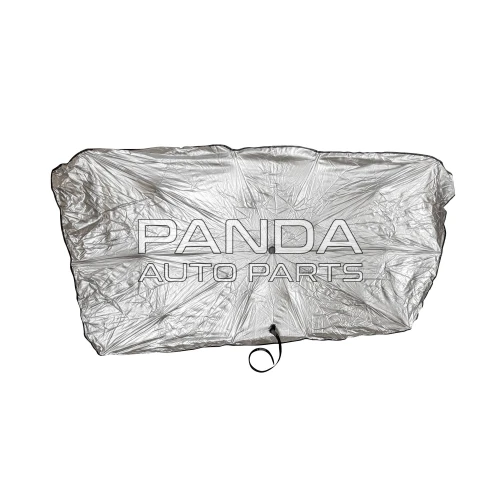 Зонт-шторка солнцезащитная зеркальная  1200х650мм. AXXIS AX-1281