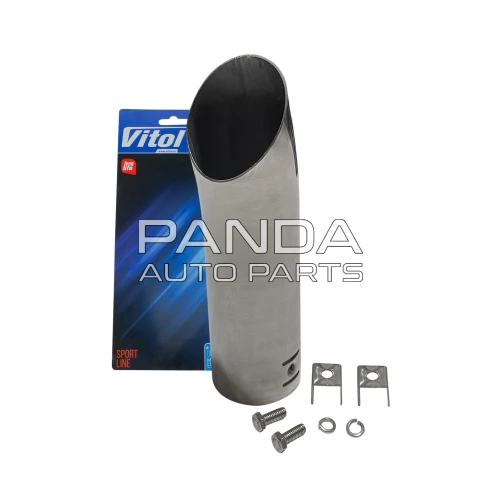 Насадка на глушитель  Ø 58мм 216мм. VITOL НГ-0071