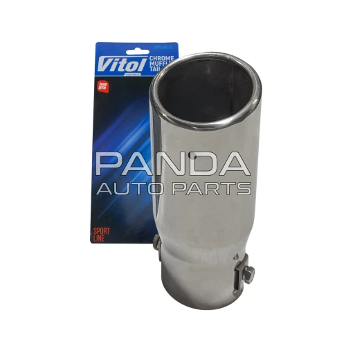 Насадка на глушитель  Ø 53мм 145мм. VITOL НГ-0023