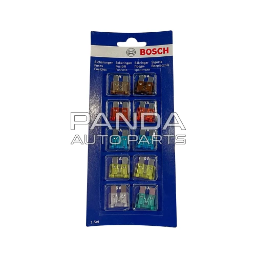 Предохранители плоские 7.5А-30А 10шт  BOSCH 1987529037
