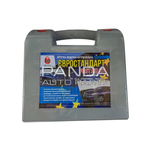 Аптечка автомобильная Евростандарт FA-Euro