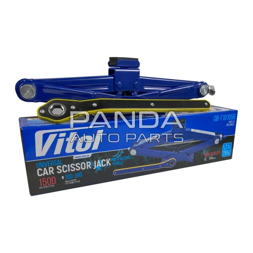 Домкрат механический ромбический с трещоткой 1,5т. VITOL DB-T10105B