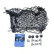 Сетка для фиксации багажа с крючками 90x40см. VITOL VT2133