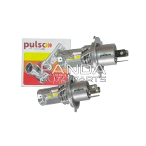 Лампа LED-chips 7535 9-18v 6000Lm 6500K (2шт) 28W PULSO M6-H4