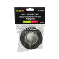 Лента изоляционная тканевая антискрип черная 19мм. 10м. ALLOID FIT-3001910
