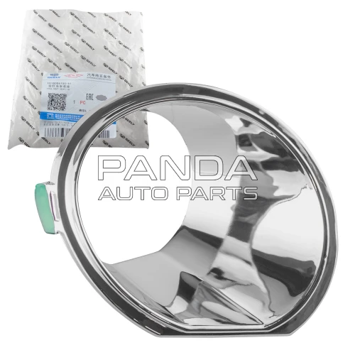 Накладка противотуманной фары левая хром ОРИГИНАЛ 1018006150-01