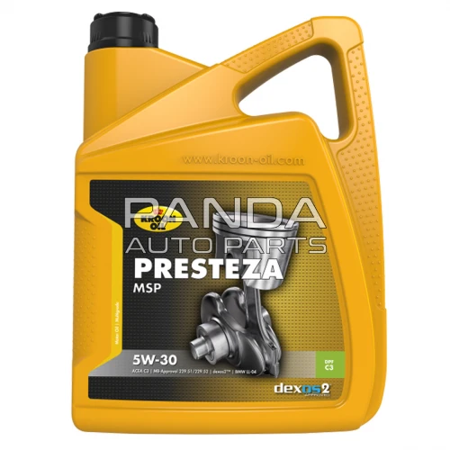 Масло моторное PRESTEZA MSP 5w30  5л. KROON OIL 33229