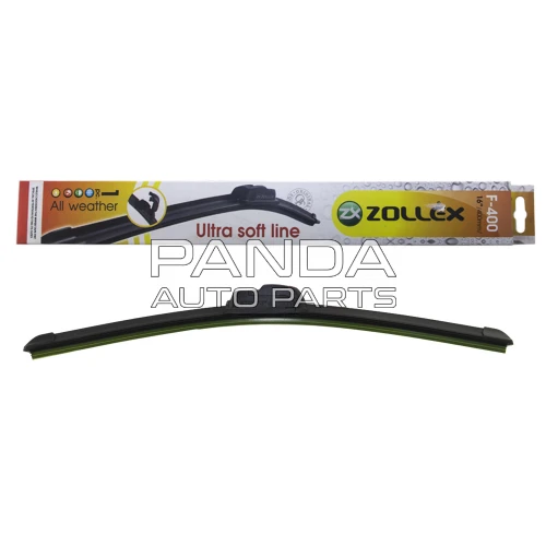 Щетка переднего стеклоочистителя бескаркасная  400мм. ZOLLEX F-400
