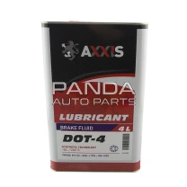 Гальмівна рідина DOT 4 4л. AXXIS AX-26461.4