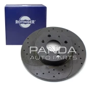 Диск тормозной передний без АБС тюнинг Geely CK1F (Джили СК1Ф) ROTINGER 3501101106
